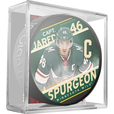 Inglasco / Sherwood Puk Minnesota Wild Jared Spurgeon Captain Collection