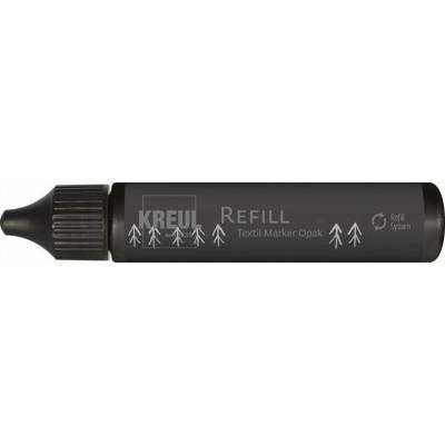 Kreul náplň do fix na textil Opak 25 ml černá