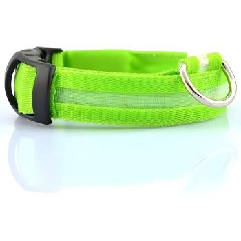 HARAHU Светещ нашийник за куче с usb зареждане - Зелен / xl kp30729 (30729)