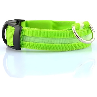 HARAHU Светещ нашийник за куче с usb зареждане - Зелен / xl kp30729 (30729)