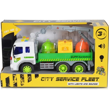 Moni Детска играчка Moni Toys - Камион с контейнери и кран, 1: 16 (110385)