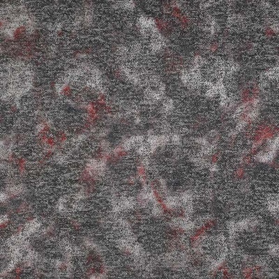 Svetrovina antracitová, červené škvrny, š.145