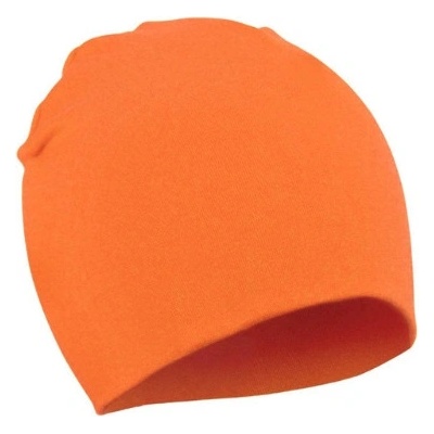 Dětská čepice oranžová