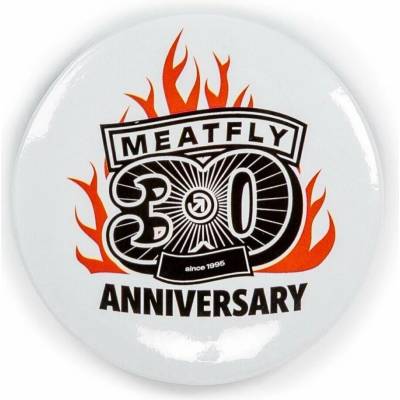 Meatfly odznak anniversary flame