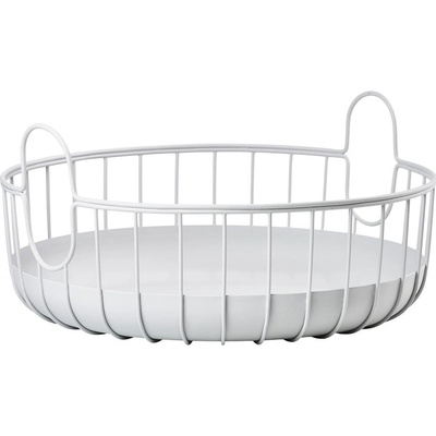 Zone Denmark Úložný kovový koš Inu Soft Grey 40.6 x 41.1 cm 10551