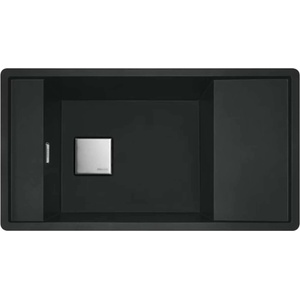 Franke Fresno - Мивка Fragranite FSG 611-88, 88x50 cm, матово черно 114.0651. 012 (114.0651.012) Мивка за вграждане