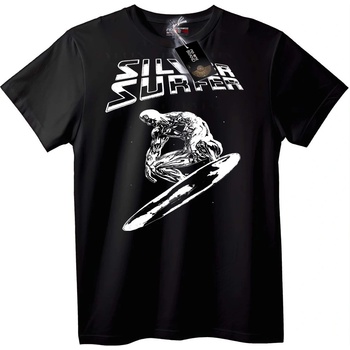 NOONEBRAND Тениска Silver Surfer - M, Black
