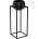 Luminex Метална саксия 81, 3x29 см черен (LU9005)