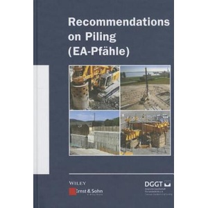 Recommendations on Piling (EA Pfahle) | Alan Johnson (ISBN: 9783433030189)