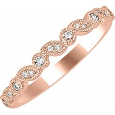 Eppi Diamanty v zlatom eternity prsteni Lyla R34914
