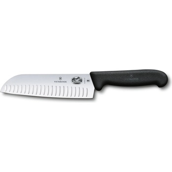 Image 1 of Victorinox Нож сантоку Victorinox Fibrox, 17 см, неръждаема стомана, черен (5.2523.17)