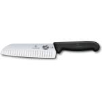Victorinox Нож сантоку Victorinox Fibrox, 17 см, неръждаема стомана, черен (5.2523.17)