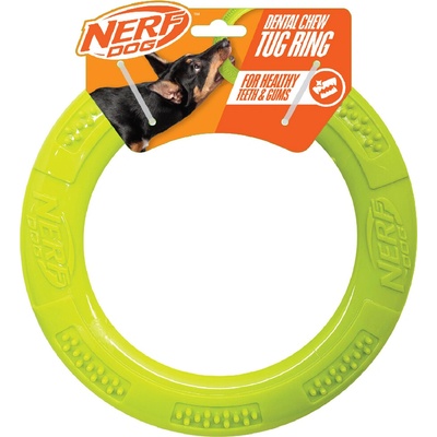 Nerf Dog dentálne ťahadlo v tvare kruhu 23 cm