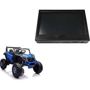 Lean Cars LCD hudobný panel do auta na batériu XMX613 24V