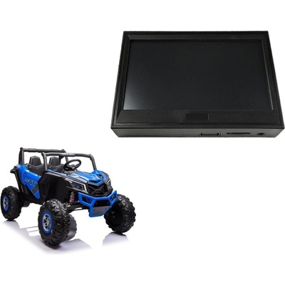 Lean Cars LCD hudobný panel do auta na batériu XMX613 24V