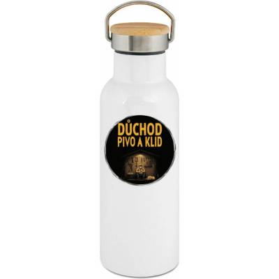 123TRIKO termoska Důchod pivo a klid 500 ml