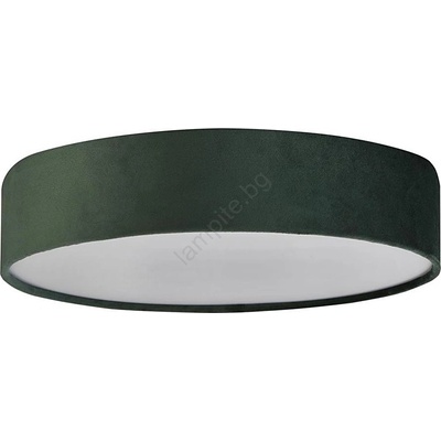 Searchlight 23298-3GR - Таванно осветително тяло DRUM 3xE27/60W/230V зелено (SR0628)