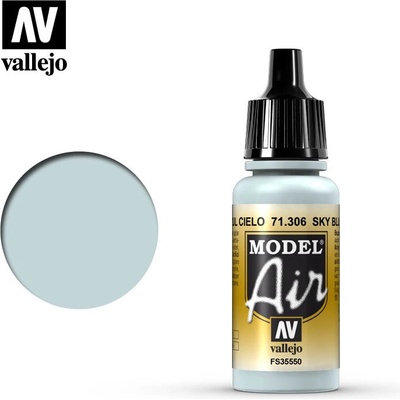 Vallejo Model Air: Sky Blue 17ml airbrush barva na modely