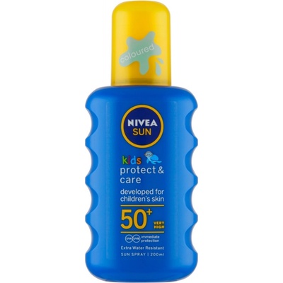 Nivea Sun Kids barevný spray na opalování SPF50+ 200 ml