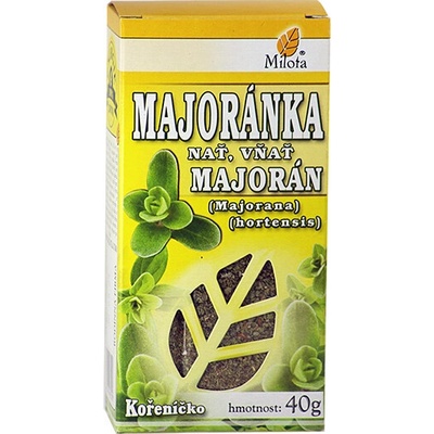 MILOTA Majorán záhradný vňať 40 g
