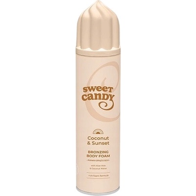 Sweet candy sprchový gel v pěně Coconut & Sunset 250 ml