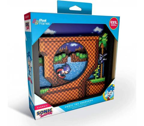 Pixel Frames - Sonic Loop Scene 23x23cm