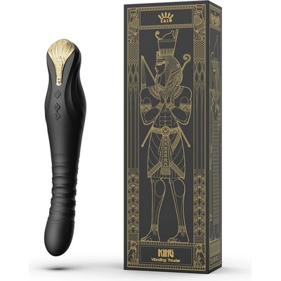 Zalo King Vibrating Thruster Obsidian