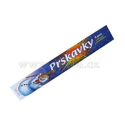 PRSKAVKY 40 cm 5 ks SVATBA PYROTECHNIKA -10/10/5 SP40