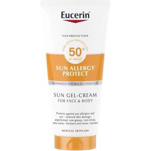 Eucerin Слънцезащитен крем-гел Sun Allergy Protect, SPF50+, 200 ml - ozone