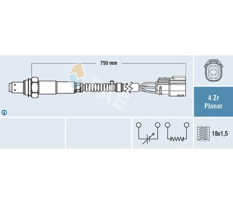 Lambda sonda FAE 77650