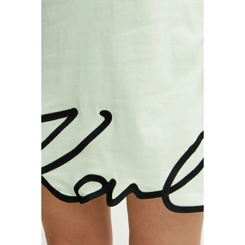 KARL LAGERFELD Памучна рокля Karl Lagerfeld (A1W13001)