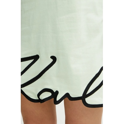 KARL LAGERFELD Памучна рокля Karl Lagerfeld (A1W13001)