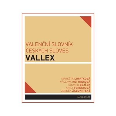 Valenční slovník českých sloves VALLEX