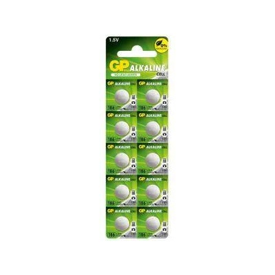 GP Batteries Бутонна алкална батерия GP186 AG12 LR43 10броя pack цена за 1брой GP, GP-BA-186F-U10