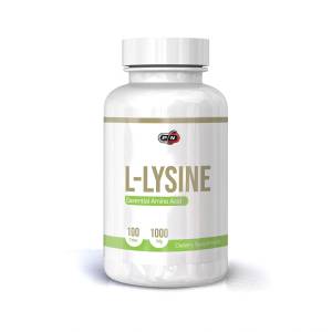 Pure Nutrition - l-lysine 1000 мг - 100 таблетки