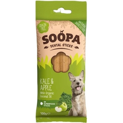 Soopa Pets Dentální tyčinky Soopa s kapustou a jablkem 100 g