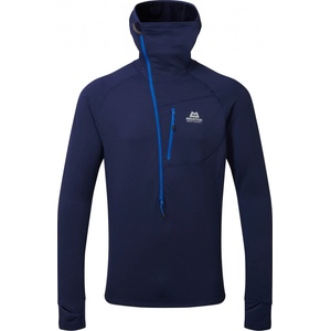 Mountain Equipment Мъжки поларен пуловер Mountain Equipment Eclipse Hooded Zip T Fleece jumper - Medieval Blue (005-3650-0212)