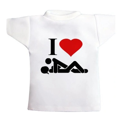 Tričko na láhev I Love Sex