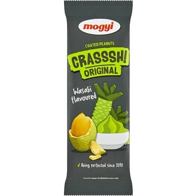 Mogyi Crasssh! Original Arašidy pražené v cestíčku s príchuťou wasabi 60 g