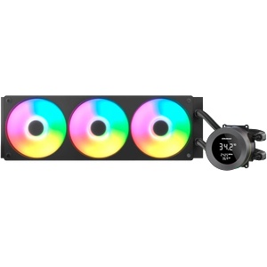 Cougar gaming COUGAR Poseidon Vistek ARGB 360 AiO Liquid Watercooling - Black (CGR-PSDVARGB-B-360)