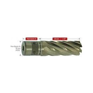 Karnasch Боркорона Ø 30x40, HSS-XE Fein Quick-In Gold-Line40 (395)