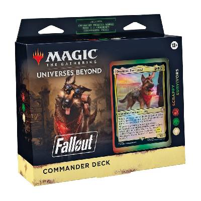 Wizards of the Coast Magic: The Gathering Universes Beyond - Fallout Commander Deck - Scrappy Survivors (EN)