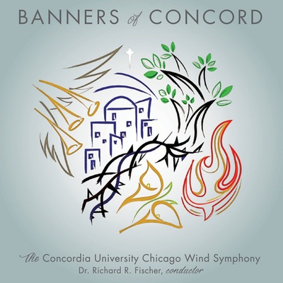 Banners of Concord - Stamp / Concordia University Chicago Wind Symphony CD – Hledejceny.cz