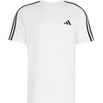 adidas Мъжка тениска adidas Essentials Single Jersey Left Chest Branded Tee T-shirt - White / Black - размер XXL (217-0476-0615)