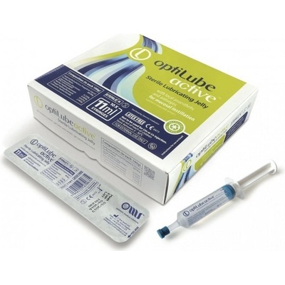 OptiLube Active 11 ml, sterilný lubrikant s anestetikom 1 ks