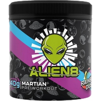 Alien8 Martian Pre-Workout | with Guarana & Nootropics [240 грама] Rainbow Dust