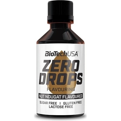 Biotech Usa Zero Drops 50g Kokosový Makarón