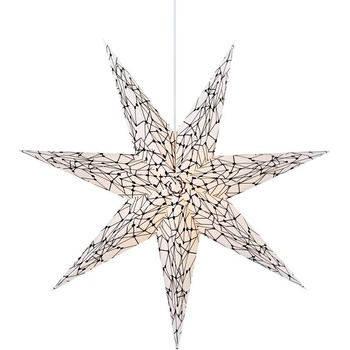 Markslöjd 704876 Vianočná dekorácia KARLA 1xE14 25W 230V biela 75 cm ML0808