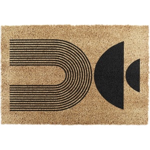 Artsy Mats Изтривалка от кокосови влакна 40x60 cm Half Moon - Artsy Doormats (IMG-ABSTRACTHALFMOON)