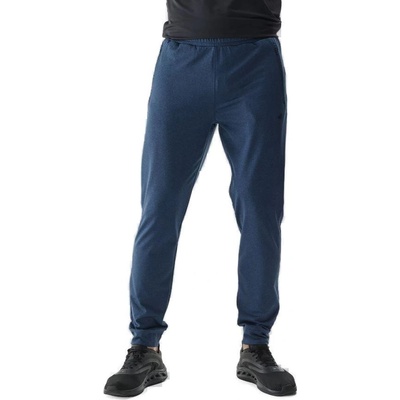 Pánské zateplené tepláky 4F-TROUSERS FNK-WAW24TFTRM682-31M-NAVY MELANGE